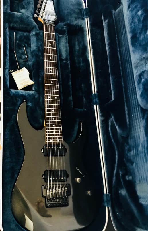 RARE Ibanez Prestige RG1527 7 String Black Pearl *Limited | Reverb