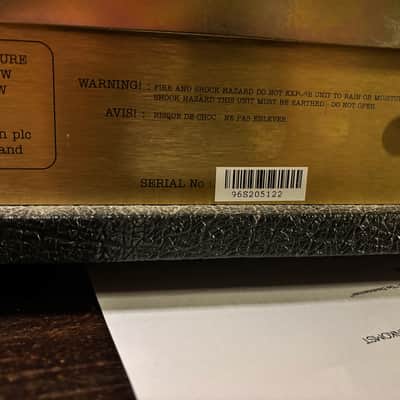 Marshall JCM Slash Signature 2555SL 2-Channel 100-Watt Guitar Amp Head 1996 - 1997 - Black image 4