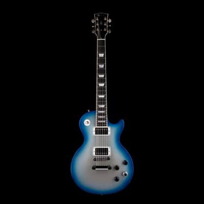 Pre-Owned 2007 Gibson Les Paul Robot Guitar Limited Edition 1st Run Blue Silver Burst With OHSC image 2