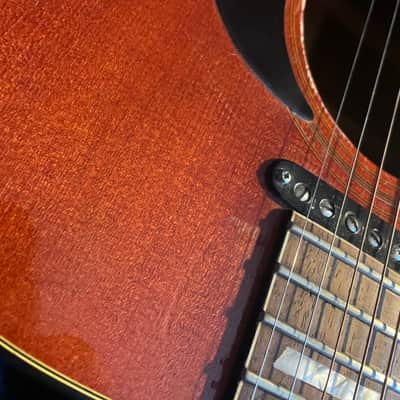 Gibson J-160E 1970 - 1979 - Sunburst image 10