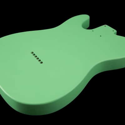 Tone Ninja Tele Body, Alder, Satin Nitro Sea Foam Green image 2