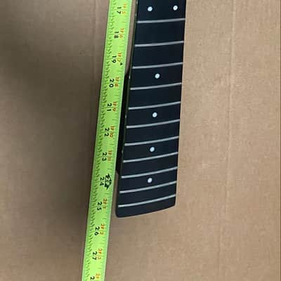 Moses Graphite Jazz Bass Neck Year Unknown  - Matte Black image 12