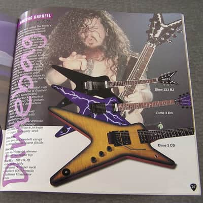 Washburn Catalog  1996 - Excellent condition! Dimebag, Nuno, Hagar, etc. image 17