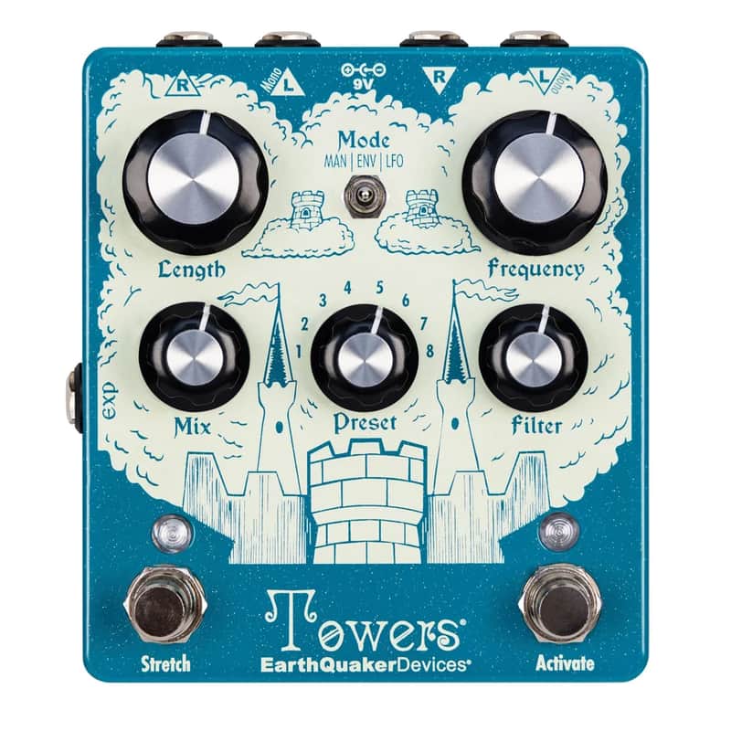 EarthQuaker Devices Towers Stereo Reverberant Filter image 1