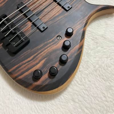 Meridian 2019 Horizon 5 Electric Bass Guitar Exotic Wood Made in
