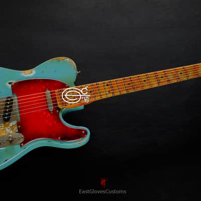 Fender Telecaster Daphne Blue Heavy Aged Heavy Relic image 7