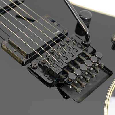 2009 B.C. Rich Warlock NJ DLX Gloss Black w/ Neck Thru Construction, EMG 81/85 Active Humbuckers, Original Gigbag image 5