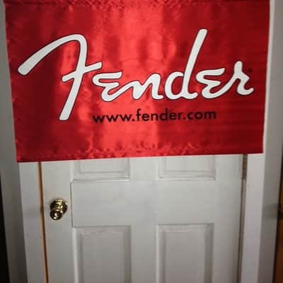 Fender Guitar Banner, Early Fender Dot Com Promo, Great for Music Shop, Studio, Luthier, Music Room image 2