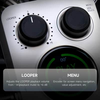 MOOER GL100 Looper Pedal Drum Machine, 2 in 1 Drum Looper Guitar Pedal  (Price includes the import duty for US buyer) image 7