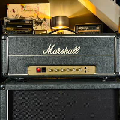 Marshall JMP 2203 Mk2 Master Model Lead 100-Watt Guitar Amp Head 1978 - Black image 2