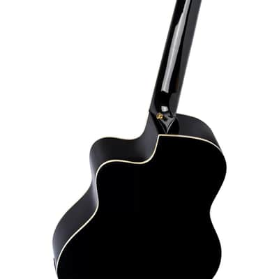 Ortega Family Series Pro Solid Top Acoustic-Electric Nylon Classical Guitar w/ Bag image 6