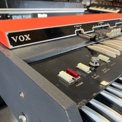 Vox Super Continental 1960s - Black & Red image 7