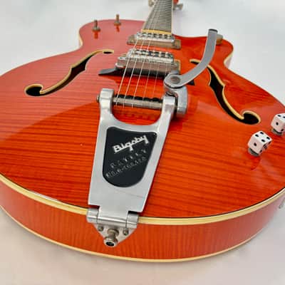 Gretsch G6120SSU Brian Setzer Nashville 1993 Orange image 5