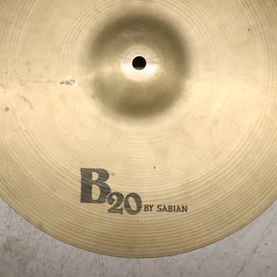 Sabian 14" B20 Hi Hat Cymbals Made in Italy image 8