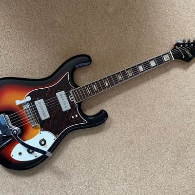 Zenta 1960’s Guitar Japan SUNBURST image 13