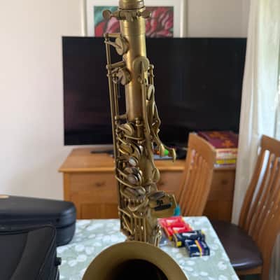 Eastman ETS652-RL 52nd Street Bb Tenor Saxophone 2022 - Present - Aged Unlacquered Brass image 3
