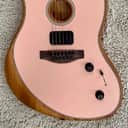 Fender Acoustasonic Player Jazzmaster Acoustic Electric Guitar w/Bag -Shell Pink