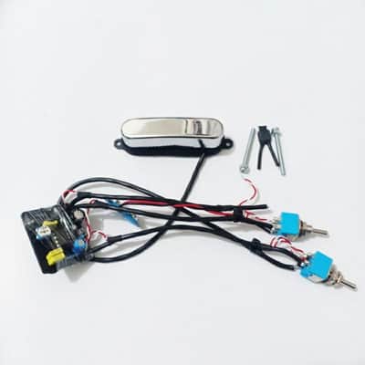 Veyz Sustainer Pickup System - Telecaster Neck Pickup Model | Flat Switches Black & Gold Finish | Not a Sustainiac Stealth Pro Nor Fernandes Sustainer  | image 6
