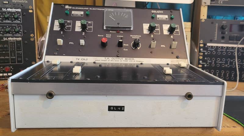 Vintage BBC Glensound 4 Channel Mic Pre Mixer with Amperon Transformers and Analog Limiter Compressor Individual Outs ! image 1