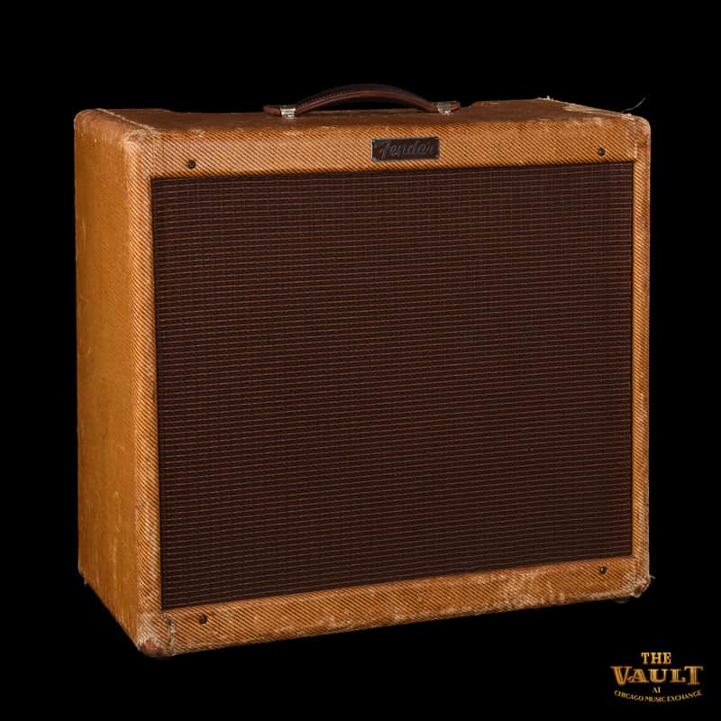 Fender Tremolux 5E9-A Narrow Panel 15-Watt 1x12" Guitar Combo  1956 image 1