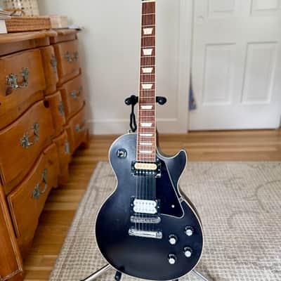 Gibson Les Paul Traditional Pro V Satin Mahogany Top 2020 - Satin Ebony image 4