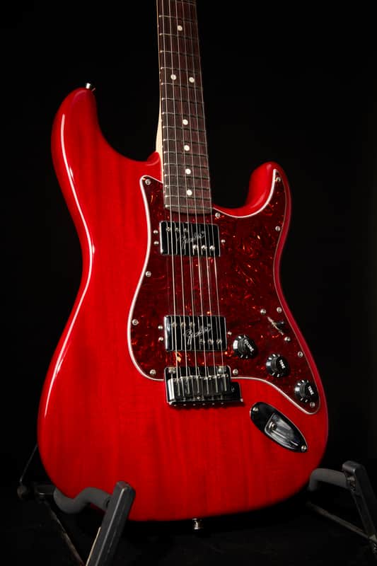 Fender Stratocaster 2021 - Crimson Red Transparent Mahogany image 1