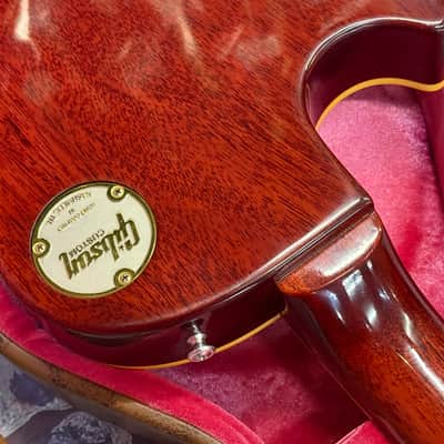Gibson Custom Shop 1960 Les Paul Standard VOS Washed Cherry Sunburst New Unplayed Auth Dlr 8lb9oz #531 image 12