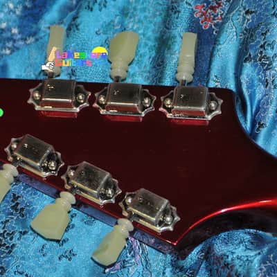 Gibson Custom Shop '67 Mahogany Flying V Reissue with Maestro Vibrola 2021 - Present - Sparkling Burgundy image 8