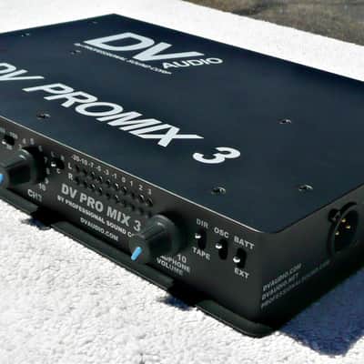 DV Audio DV Promix 3 Portable Field Audio Mixer​ with Carry Case - PV Music Electronics Shop Inspected and Tested - Excellent Working Condition - Excellent Cosmetic Condition - Free Shipping image 5