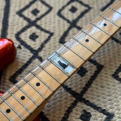 2001 Red Sparkle Fernandes LD-95KK Love Driver L`Arc-en-Ciel Ken
