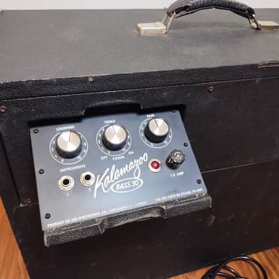 Vintage 1966 Kalamazoo Bass 30 Tube Guitar / Bass Combo Amp image 4
