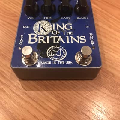 Menatone Custom Shop King of the Britains overdrive pedal 7 knob version image 4