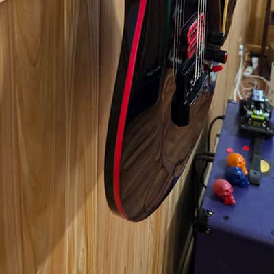 Schecter Sunset-6 ET EX Red Dawn Baritone – Fishman Fluence, EverTune, Tone Pot Mod + Case image 7