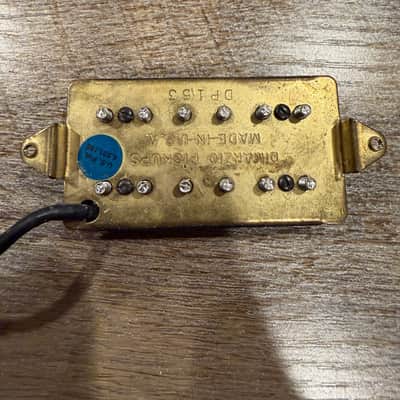 DiMarzio DP153FBK FRED F-Spaced Humbucker 2010s, Black, Excellent image 4