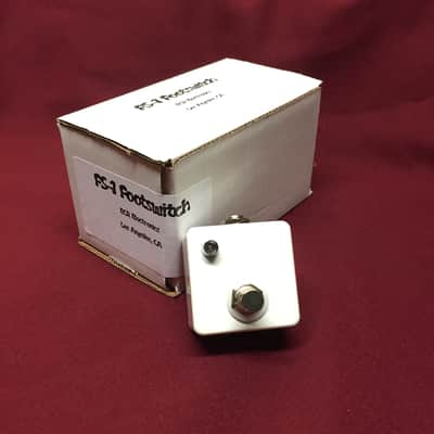 ECR Electronics FSL-1 Single Button Amp Footswitch LED Fender, Marshall, Vox, Orange, Mesa image 1