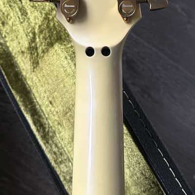 1986 Ibanez Artist AR350 PLT Super Edition Pearl White Floyd Rose image 7