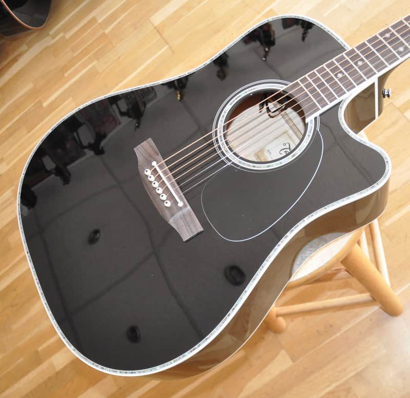 TAKAMINE EF341DX Gloss Black / Made In Japan / EF341 Deluxe / 62040580 image 1