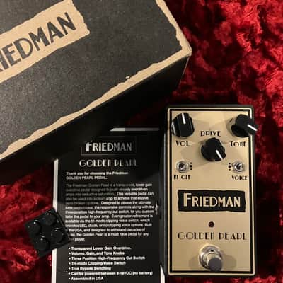 Reverb.com listing, price, conditions, and images for friedman-golden-pearl