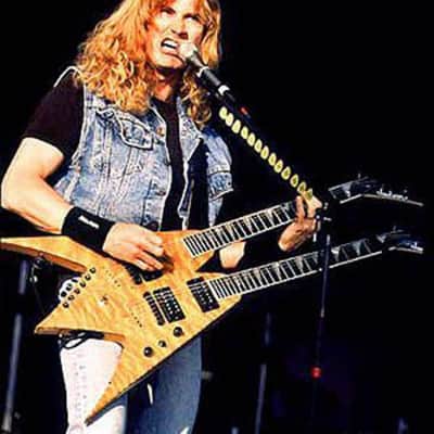 Jackson Custom Shop King V Double Neck 1994 made for Dave Mustaine image 9
