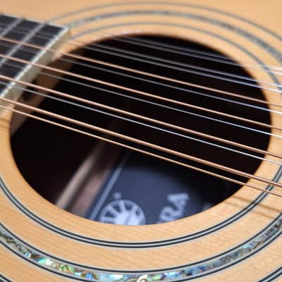 Sakura Super Jumbo 12 String - Natural Gloss-Nice! image 7