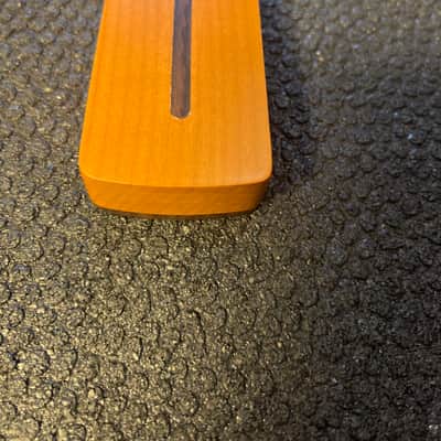 Guitar Neck Roasted Maple, 24 Inch Scale (short scale) Rosewood Fretboard image 4