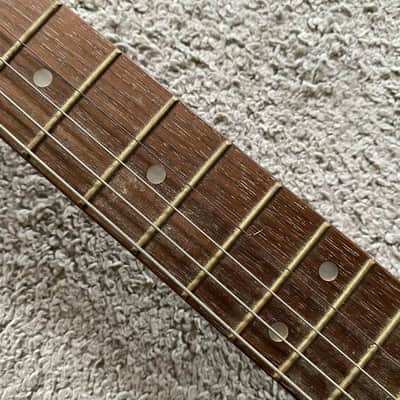 J&D Black Electric Guitar, Solid Mahogany Body, Maple Neck, 24 Frets Rosewood Fingerboard image 16