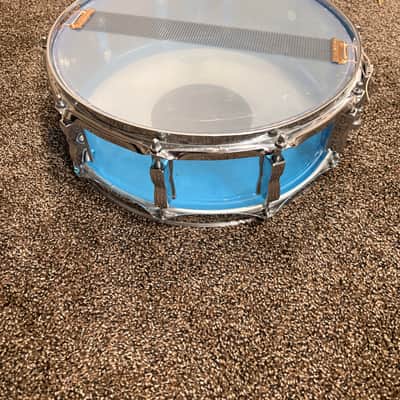 Ludwig Vistalite 70s-early 80s - Blue acrylic (transparent/vistalite) image 4