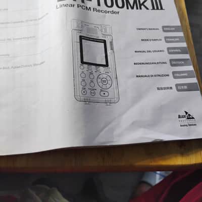 TASCAM DR 1OO MK3 1999 - Black image 6
