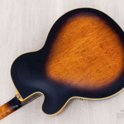 1988 Ibanez JP20 Joe Pass Signature Archtop Electric Guitar Sunburst w/ Super 58, Case image 17