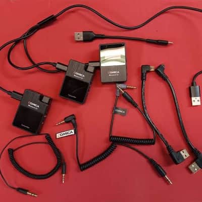 Comica BoomX-D Compact 2.4 GHz Dual Wireless Microphone System with 2x Transmitter & 1x Receiver for Android Smartphones image 6