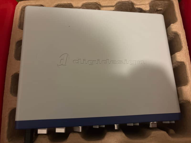 Digidesign MBOX 2 USB Audio Interface 2000s - Blue image 1
