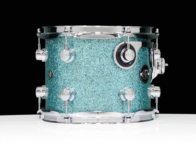 DW Performance Series 8x10 Tom - Aqua Glass image 1