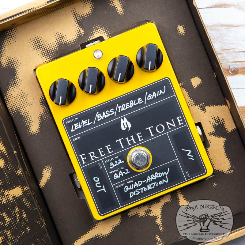 ギター FREE THE TONE QA-2 QUAD ARROW DISTORTION Hands-on with the Free The Tone Quad Arrow Distortion QA-2