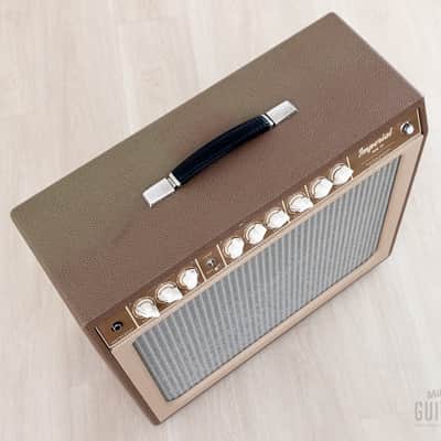 Tone King Imperial Mk II 1x12 Tube Amp, Brown And Beige image 3